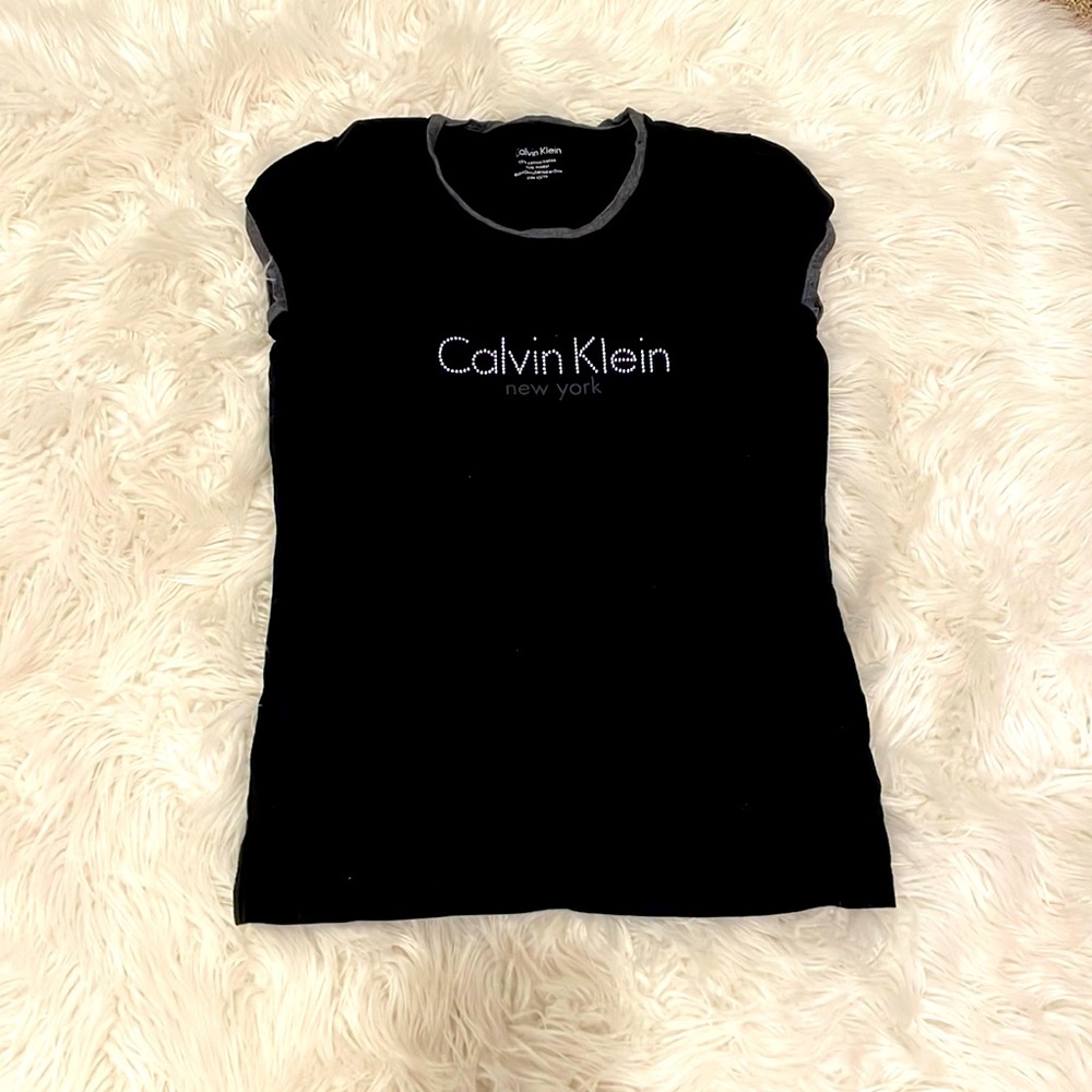 Calvin Klein Black Casual Top